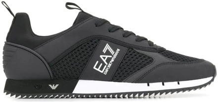 Emporio Armani EA7 Zwarte Cordura Sneakers voor Volwassenen Emporio Armani EA7 , Black , Heren - 40 Eu,47 1/3 Eu,37 1/2 Eu,43 1/3 Eu,41 1/3 Eu,44 Eu,35 1/3 Eu,36 Eu,38 EU