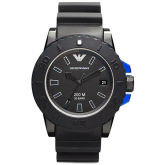 Emporio Armani Elegant en functioneel quartz horloge Ar5966 Emporio Armani , Black , Unisex - ONE Size