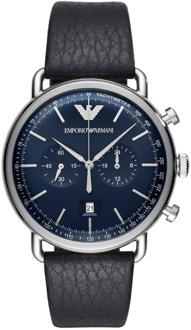 Emporio Armani Elegant en functioneel quartz horloge Emporio Armani , Blue , Unisex - ONE Size