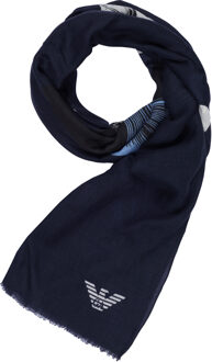 Emporio Armani Emporio Armani-sjaal Blauw - One Size