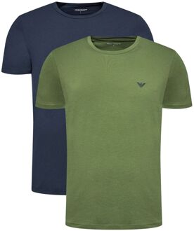 Emporio Armani Endurance Crew Shirts Heren (2-pack) - M