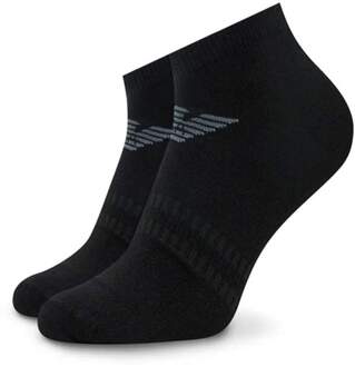 Emporio Armani Fantasmino herensokken (verpakking van 3) Zwart - S/M
