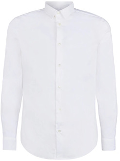 Emporio Armani Formal Shirts Giorgio Armani , White , Heren - 2Xl,Xl,3Xl