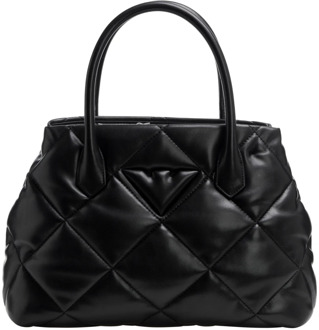 Emporio Armani Handtas met Verstelbare Band en Interne Compartimenten Emporio Armani , Black , Dames - ONE Size