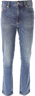 Emporio Armani Heldere Blauwe Jeans Emporio Armani , Blue , Heren - W38,W34,W36