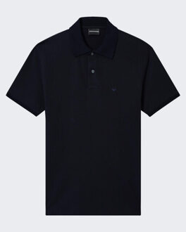 Emporio Armani Heren armani polo - maat M Blauw