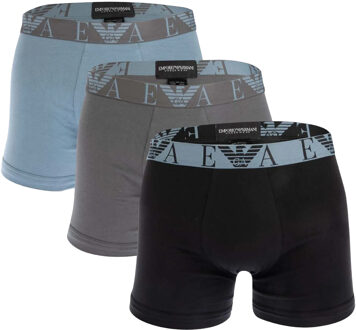 Emporio Armani Heren Boxershort (Pakket van 3) (Veelkleurig) Groen