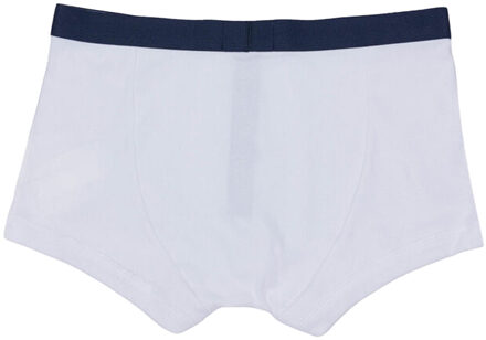 Emporio Armani Heren Boxershorts Katoen Ribbels (Set van 2) (Marine, Wit) Navy - M