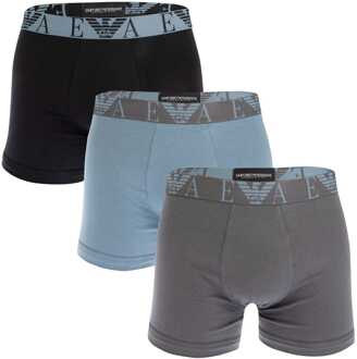 Emporio Armani Heren Emporio Armani 3-Pack Boxershorts in Meerkleurig Veelkleurig