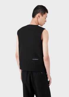 Emporio Armani Heren Emporio Armani Gilet in Zwart - M