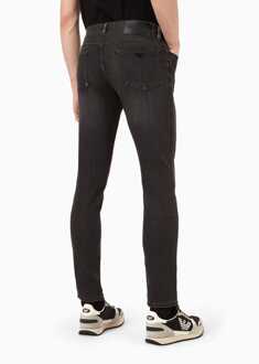 Emporio Armani Heren Emporio Armani J11 Skinny-Fit Jeans in Zwart