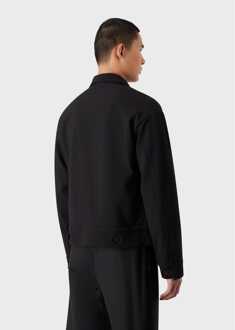 Emporio Armani Heren Emporio Armani jas in zwart - L