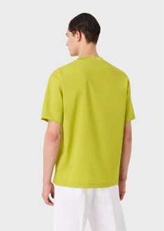 Emporio Armani Heren Emporio Armani Micro Logo T-Shirt in Groen - maat