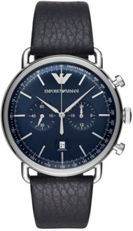 Emporio Armani Heren Horloge AR11105 - Blauw