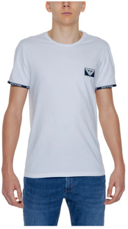 Emporio Armani Heren Ondergoed T-Shirt Lente/Zomer Collectie Emporio Armani , White , Heren - Xl,L,M,S