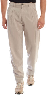 Emporio Armani Heren Slim Fit Chino Broek 3H1P20 Beige - 52 (Waist)