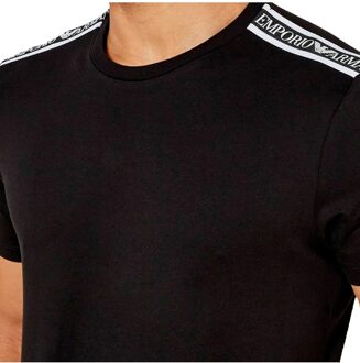 Emporio Armani heren T-shirt met adelaarsmotief - maat XL Zwart