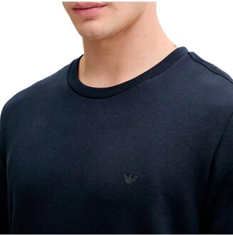 Emporio Armani heren trainingspak met kenmerkend design. Blauw - L