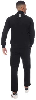 Emporio Armani Heren trainingspak met volledige rits (Zwart)