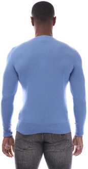 Emporio Armani Heren-Trui van Emporio Armani Pure Kasjmier in Blauw - maat 2XL