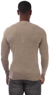 Emporio Armani Heren-Trui van Emporio Armani Pure Kasjmier in Zand - maat 3XL