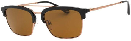 Emporio Armani Heren Vierkante Zonnebril (Bruin) - One Size