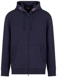 Emporio Armani herencollectie Eagle sweatshirt - maat S Blauw