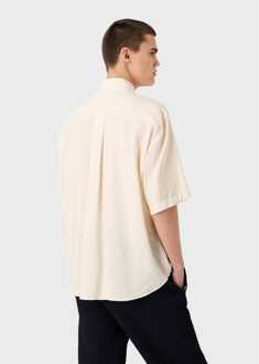 Emporio Armani Herenhemd Emporio Armani in crème - M