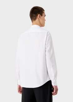 Emporio Armani Herenhemd met lange mouwen van Emporio Armani in wit - maat