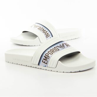 Emporio Armani herenklomp met adelaar Wit - EU 44