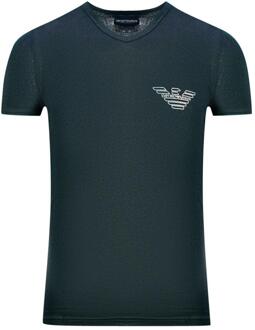 Emporio Armani Herenlogo T-Shirt (Zwart)