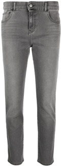 Emporio Armani High-waisted Regular Fit Jeans Emporio Armani , Gray , Dames - W28,W26,W25