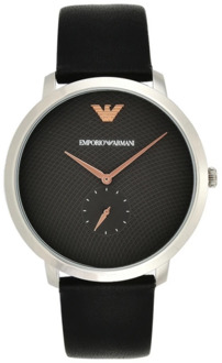 Emporio Armani horloge  - Zwart