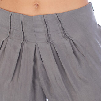 Emporio Armani INP30T Geplooide Wortelbroek voor dames Grijs