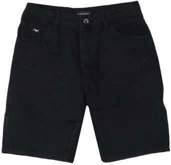 Emporio Armani Juniors Denim Shorts voor jongens in marineblauw Navy