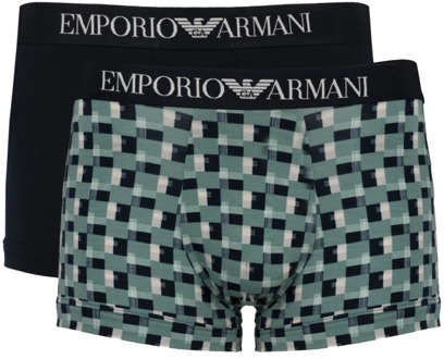 Emporio Armani Klassieke Boxershorts Set Emporio Armani , Multicolor , Heren - Xl,L,M