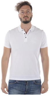 Emporio Armani Klassieke Polo Shirts voor Mannen Emporio Armani , White , Heren - Xl,L,M,S
