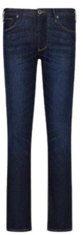 Emporio Armani Klassieke Slim Fit Denim Jeans Emporio Armani , Blue , Heren - W38,W34,W32