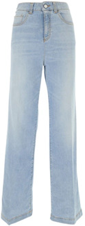 Emporio Armani Klassieke Straight Fit Denim Jeans Emporio Armani , Blue , Dames - W29,W26,W30,W28,W31,W27