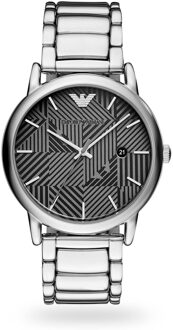 Emporio Armani Luigi horloge  - Zilverkleurig