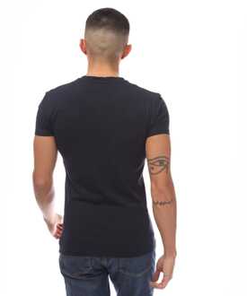 Emporio Armani Men's Emporio Armani Crewneck T-Shirt in Navy