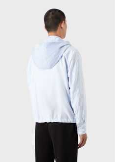 Emporio Armani Men's Emporio Armani Shirt in Multi colour - maat M Lichtblauw