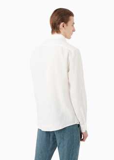 Emporio Armani Men's Emporio Armani Shirt in White - maat Wit