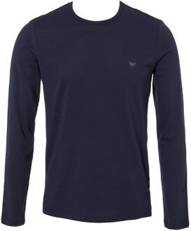 Emporio Armani overhemd met lange mouwen Blauw - XL