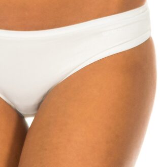 Emporio Armani Pack-2 MicroFiber Slipjes 163330-CC710 vrouw Beige