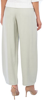 Emporio Armani Palazzo broek 5NP20T-52011 Vrouwen Grijs