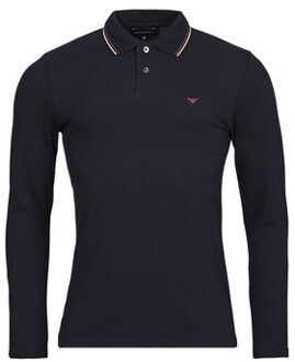 Emporio Armani Polo Shirt Lange Mouw Emporio Armani 8N1FB5" Blauw - S, M, L, XL, XXL