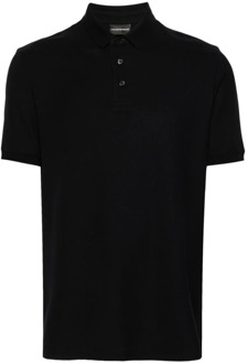 Emporio Armani Polo Shirts Emporio Armani , Black , Heren - 2Xl,L,M