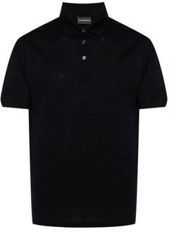 Emporio Armani Polo Shirts Emporio Armani , Black , Heren - 2Xl,Xl,L,M,S,Xs