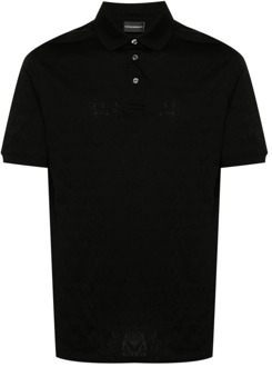Emporio Armani Polo Shirts Emporio Armani , Black , Heren - L,M